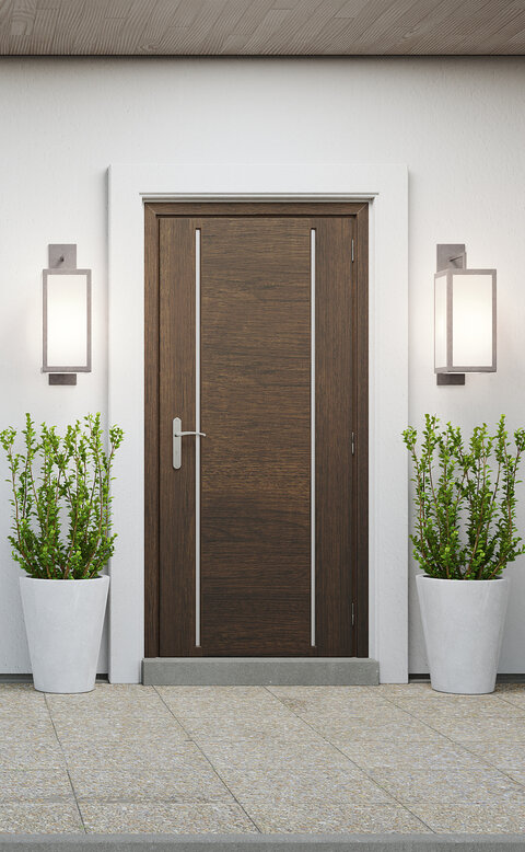 Dvere s dreveným dekorom | dverné systémy | monkas.sk